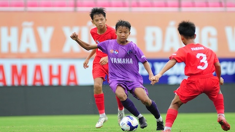 CA TP.HCM thắng đậm ngày khai mạc giải U13 toàn quốc